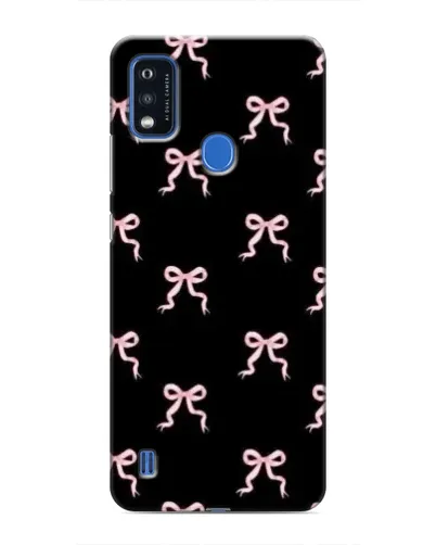 Чехол для ZTE Blade A51 с картинкой «Бант-цветок»