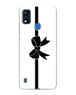 Чехол для ZTE Blade A51 с картинкой «Вертикальный бант»