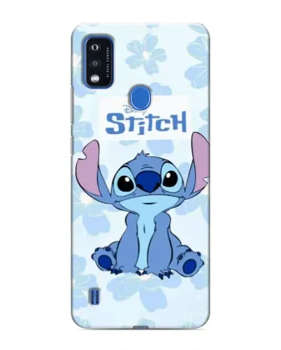 Чехол для ZTE Blade A51 с картинкой «Stitch среди цветов» Чехол для ZTE Blade A51 с картинкой «Stitch среди цветов»