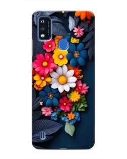 Чохол для ZTE Blade A51 з картинкою «Квіткова феєрія» Чохол для ZTE Blade A51 з картинкою «Квіткова феєрія»