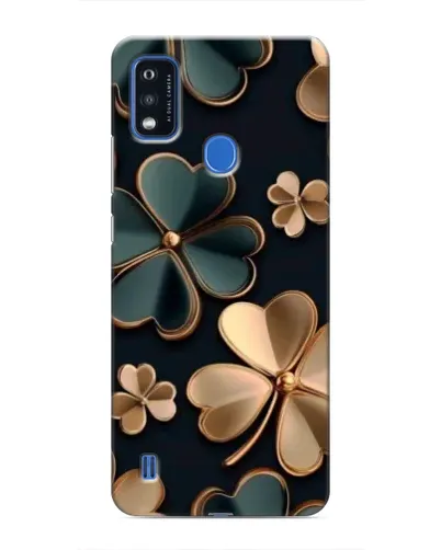 Чехол для ZTE Blade A51 с картинкой «Клевер в золоте» Чехол для ZTE Blade A51 с картинкой «Клевер в золоте»