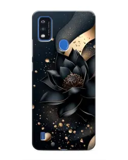Чохол для ZTE Blade A51 з картинкою «Чорний лотос» Чохол для ZTE Blade A51 з картинкою «Чорний лотос»