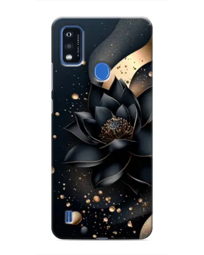 Чехол для ZTE Blade A51 с картинкой «Черный лотос» Чехол для ZTE Blade A51 с картинкой «Черный лотос»
