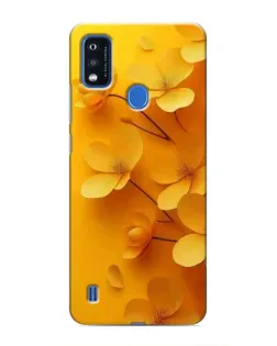 Чохол для ZTE Blade A51 з картинкою «Золоті пелюстки» Чохол для ZTE Blade A51 з картинкою «Золоті пелюстки»