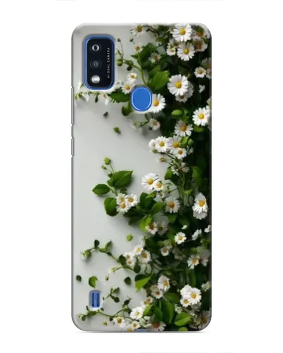 Чехол для ZTE Blade A51 с картинкой «Ветка мелких белых цветов» Чехол для ZTE Blade A51 с картинкой «Ветка мелких белых цветов»