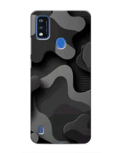 Чохол для ZTE Blade A51 з картинкою «Темний абстрактний камуфляж» Чохол для ZTE Blade A51 з картинкою «Темний абстрактний камуфляж»