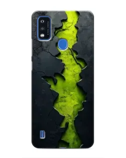 Чохол для ZTE Blade A51 з картинкою «Салатовий розлом скелі» Чохол для ZTE Blade A51 з картинкою «Салатовий розлом скелі»