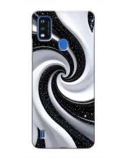 Чохол для ZTE Blade A51 з картинкою «Чорно-біла спіраль» Чохол для ZTE Blade A51 з картинкою «Чорно-біла спіраль»