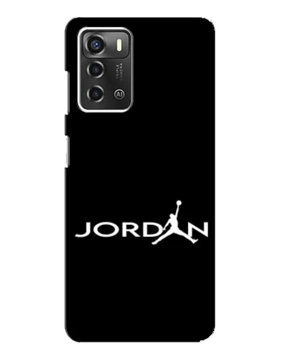 Чохол для ZTE Blade A52 з картинкою «Jordan White Logo» Чохол для ZTE Blade A52 з картинкою «Jordan White Logo»