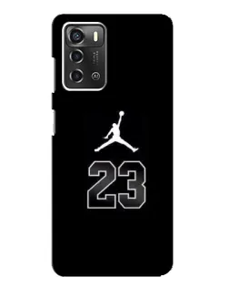 Чохол для ZTE Blade A52 з картинкою «Jordan Flight 23»