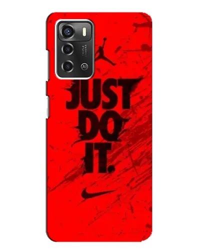 Чохол для ZTE Blade A52 з картинкою «Nike Just Do It» Чохол для ZTE Blade A52 з картинкою «Nike Just Do It»