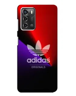 Чохол для ZTE Blade A52 з картинкою «Adidas Red Neon»