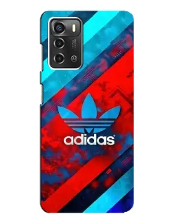 Чохол для ZTE Blade A52 з картинкою «Абстракція Adidas»