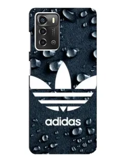Чохол для ZTE Blade A52 з картинкою «Adidas Trefoil Blue»