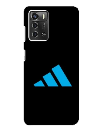 Чехол для ZTE Blade A52 с картинкой «Adidas Cyan Logo»
