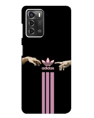 Чехол для ZTE Blade A52 с картинкой «Adidas Hands»