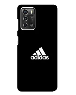 Чехол для ZTE Blade A52 с картинкой «Adidas Red Style»