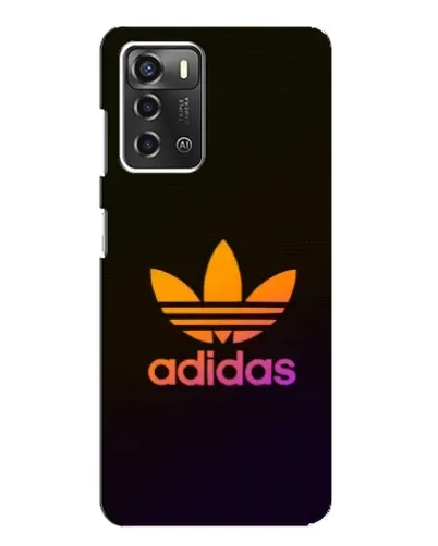 Чехол для ZTE Blade A52 с картинкой «Градиент Adidas»