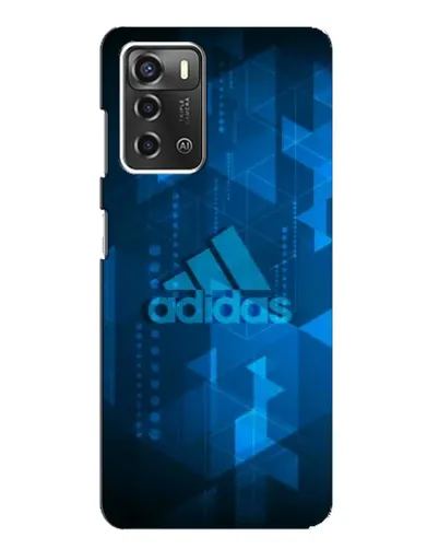 Чехол для ZTE Blade A52 с картинкой «Adidas Sport Art»
