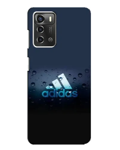 Чехол для ZTE Blade A52 с картинкой «Adidas Water Drops»