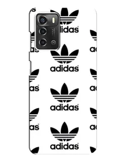 Чехол для ZTE Blade A52 с картинкой «Adidas Pattern»