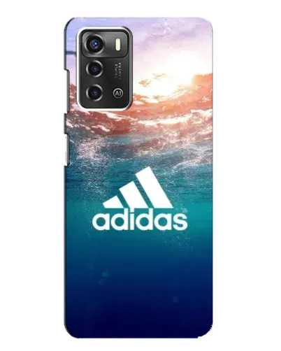 Чехол для ZTE Blade A52 с картинкой «Океанская глубина адидас»
