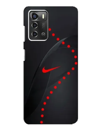 Чохол для ZTE Blade A52 з картинкою «Абстрактний дизайн Nike»