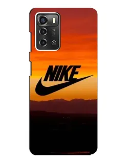 Чохол для ZTE Blade A52 з картинкою «Nike — вечірній горизонт»