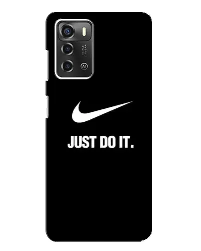 Чохол для ZTE Blade A52 з картинкою «Класичний принт Nike»