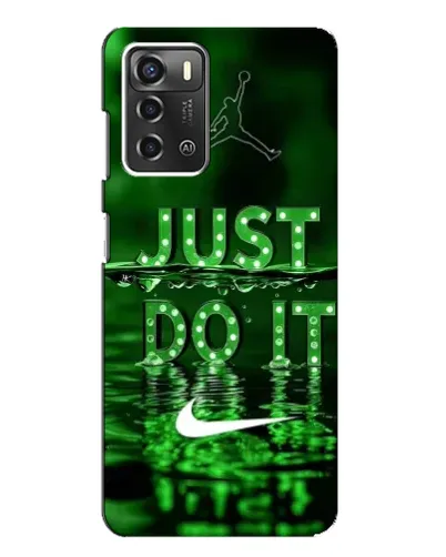 Чохол для ZTE Blade A52 з картинкою «Зелений неоновий Nike»