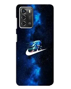 Чохол для ZTE Blade A52 з картинкою «Зірковий шлях Nike»