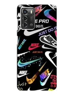 Чехол для ZTE Blade A52 с картинкой «Nike — роскошь»