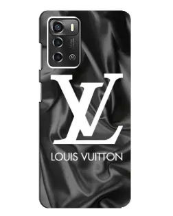 Чохол для ZTE Blade A52 з картинкою «Шовковий Louis Vuitton»