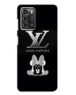 Чохол для ZTE Blade A52 з картинкою «LV та Мінні Маус»