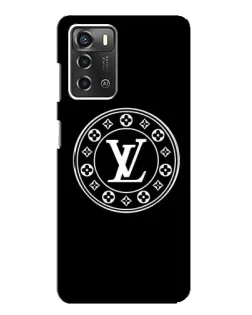 Чохол для ZTE Blade A52 з картинкою «LV — печатка стилю»