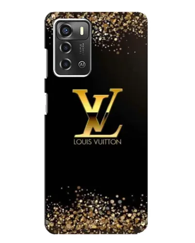 Чохол для ZTE Blade A52 з картинкою «LV — золоті іскри» Чохол для ZTE Blade A52 з картинкою «LV — золоті іскри»