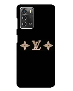 Чохол для ZTE Blade A52 з картинкою «Louis Vuitton — мінімалізм»