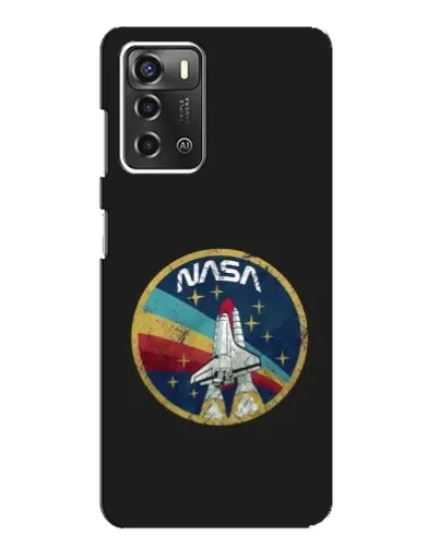 Чохол для ZTE Blade A52 з картинкою «NASA — емблема місії»