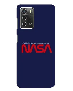 Чохол для ZTE Blade A52 з картинкою «NASA — глибокий космос»