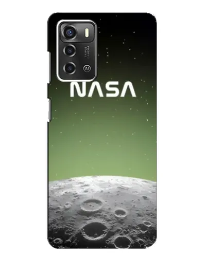Чохол для ZTE Blade A52 з картинкою «NASA — місячний градієнт»