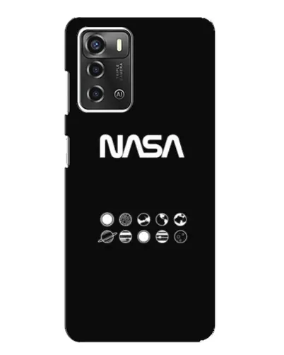 Чохол для ZTE Blade A52 з картинкою «NASA — технічний принт»