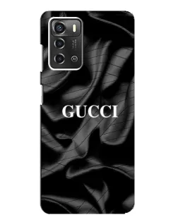 Чохол для ZTE Blade A52 з картинкою «Gucci — шовкові хвилі»