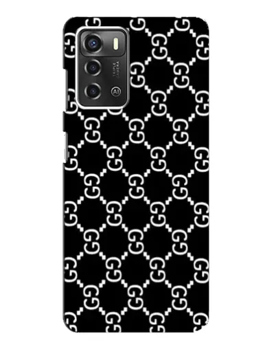 Чохол для ZTE Blade A52 з картинкою «Gucci — сітчастий паттерн»