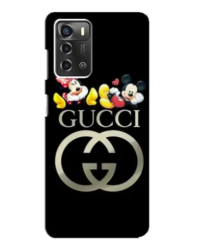 Чохол для ZTE Blade A52 з картинкою «Gucci — герої Disney»
