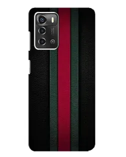 Чохол для ZTE Blade A52 з картинкою «Gucci — неонова лінія»