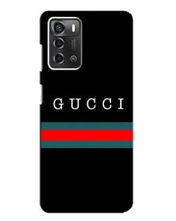 Чохол для ZTE Blade A52 з картинкою «Gucci — червоний пояс»