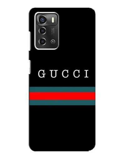 Чохол для ZTE Blade A52 з картинкою «Gucci — червоний пояс»