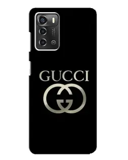 Чехол для ZTE Blade A52 с картинкой «Gucci — золото на черном» Чехол для ZTE Blade A52 с картинкой «Gucci — золото на черном»