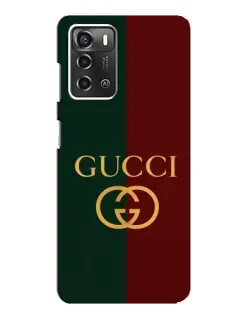 Чехол для ZTE Blade A52 с картинкой «Gucci — темно-зеленый градиент» Чехол для ZTE Blade A52 с картинкой «Gucci — темно-зеленый градиент»