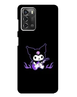 Чехол для ZTE Blade A52 с картинкой «Электрическая Kuromi»